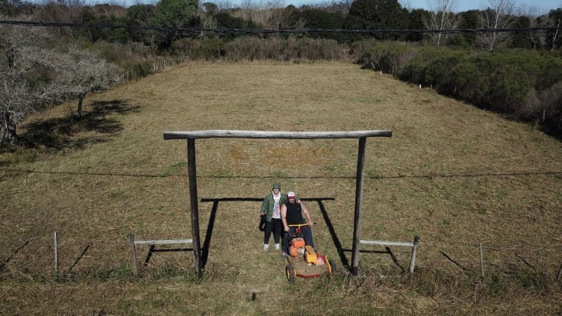SE VENDEN 2 TERRENOS DE 12x60 C/U EN SAUCE MONTRULL, SOBRE RUTA 18